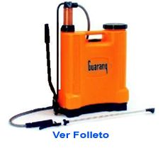 PULVERIZADOR ESPALDA PRESION MANUAL SIMETRICO 16 lt.